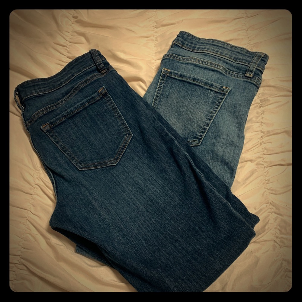 Gap Midrise Skinny Jeans Sz 10 / 30Short